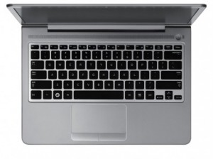 Samsung 530U Ultrabook Top View