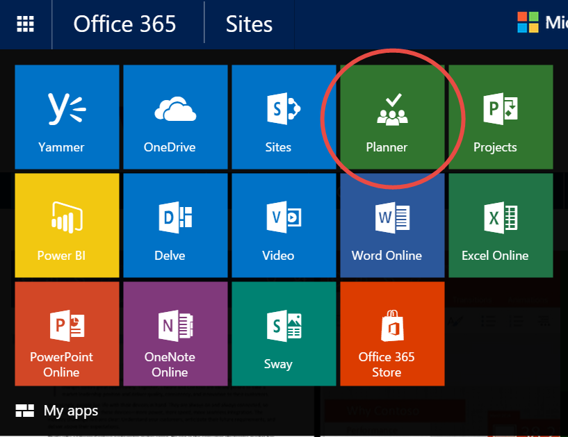 Soon to be Released – Office 365 Planner