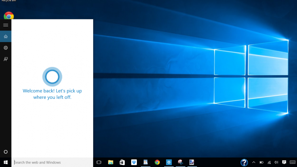 Windows 10 Cortana